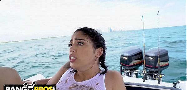  BANGBROS - Cuban Hottie, Vanessa Sky, Gets Rescued At Sea By Jmac